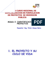 Modulo 2.-Identificacion de Proyectos