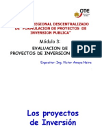 Modulo 5.- Evaluacion de Proyectos