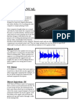 Studio Manual: Audio Interface