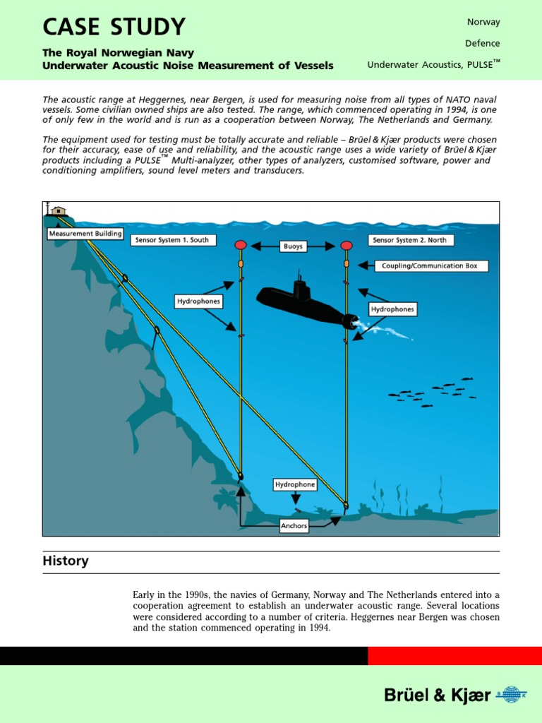 Underwater Acoustic Noise Measurement of Vessels | PDF | Acoustics | Sonar