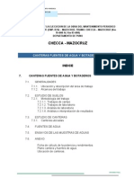 Informe Canteras, Fuentes de Agua y Botaderos (I)