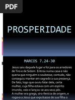 PREGAÇÃO PROSPERIDADE