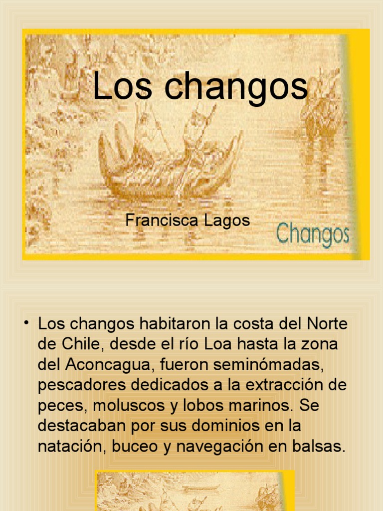 Power Point Los Changos Pdf
