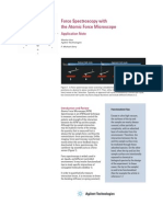 Force Spectroscopy With The Atomic Force Microscope: Application Note