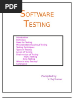 Software Testing Basic