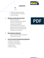 Industry Profile and Organizational Structure