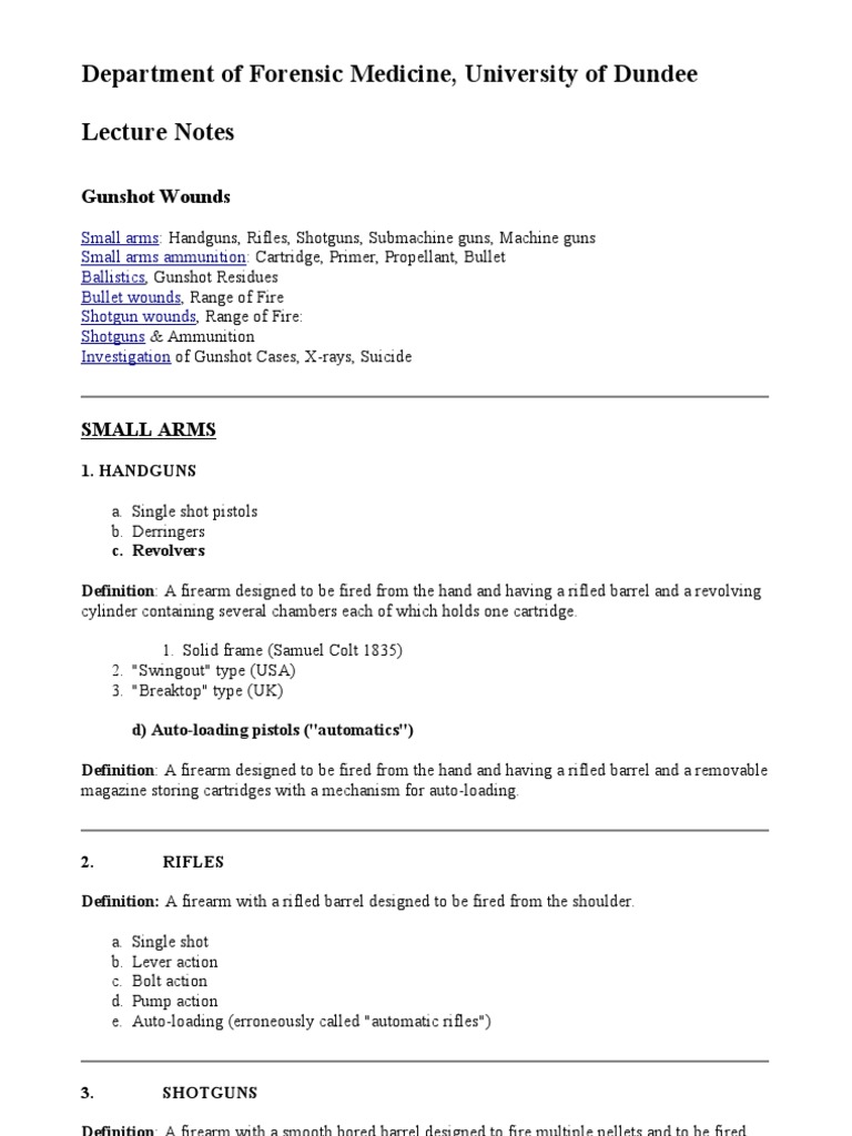 Gunshot | PDF | Shotgun | Firearms