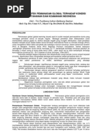 Download Pengaruh Efek Pemanasan Global Terhadap Kondisi by Muhammad Sahal SN145457902 doc pdf