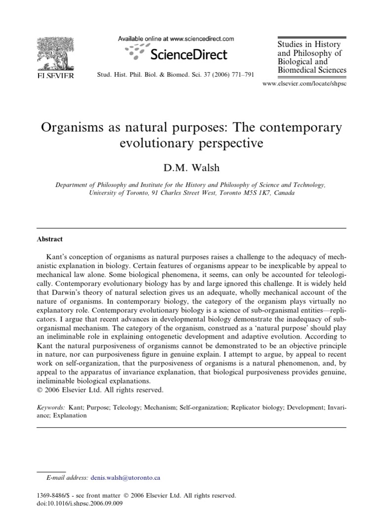 Organism evolution essay image