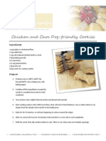 Chicken and Choc Dog-Friendly Cookies