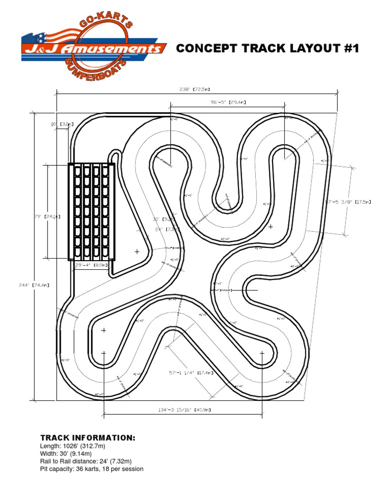 Commercial GoKart Track Plans PDF