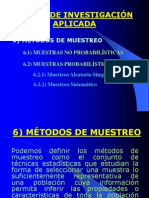 DISEÑO ESTADISTICO MUESTRAL Nº 03