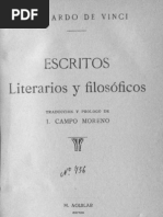 Da Vinci, Leonardo - Escritos Literarios y Filosóficos