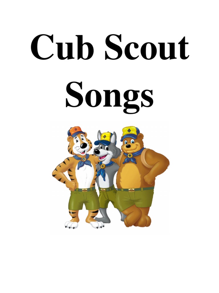 Cub Scout Songs Nature