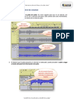 Audacity 6 Control Volumen