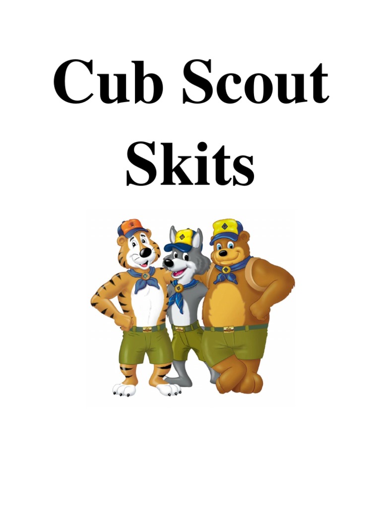 Cub Scout Skits | PDF | Flap (Aeronautics) | Nature