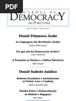 Journal of democracy em português_Vol2 PRIMAVERA ARABE