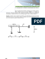 Analisis de Portico por el Metodo de Cross