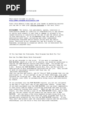 54450958 How to Make Money With Postcards