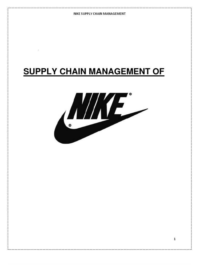 nike supply chain