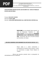 6ª Peça - Recurso Ordinário