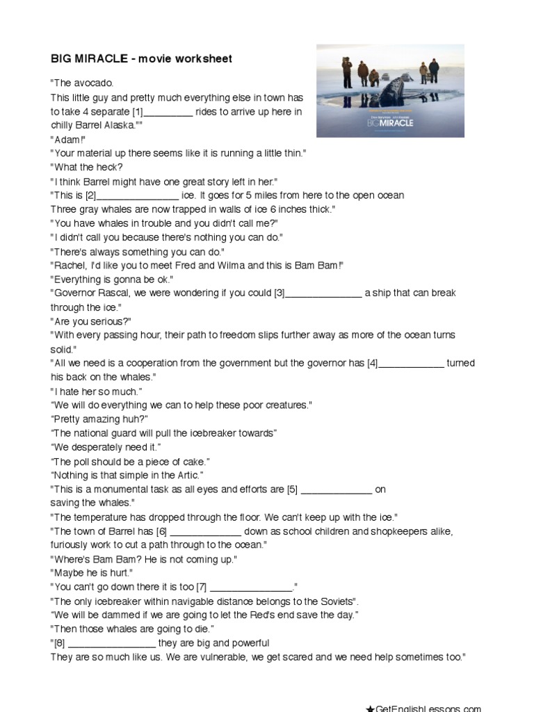 Big Miracle | PDF