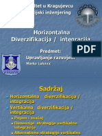 19.diverzifikacija - Integracija