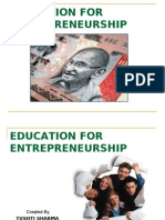 Education For Enterpreneurship Compiled