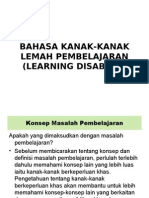 Download Bahasa Kanak-kanak Lemah Pembelajaran Learning Disabled by mat2489 SN14554163 doc pdf