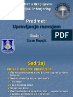 21.kriza U Razvoju Preduzeća