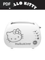 Hello Kitty Toaster Manual