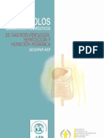 Protocolos Diagnóstico Terapeúticos en  Gastroenterología Hepatología y Nutrición Pediátrica 2010