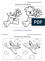 Encuentra Las Diferencias para Niños PDF