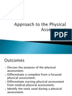 Approach to the Physical Assessment
