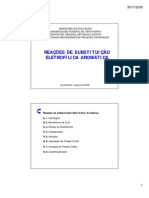 Substituições em Sistemas Aromáticos (impressão) [Modo de Compatibilidade]