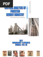 Download Critical Analysis of Pakistan Cement Industry by tanseer_04 SN14556512 doc pdf