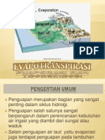 MATERI 4 Evapotranspirasi