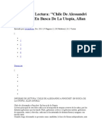 Informe de Lectura Chile de Alessandri A Pinochet