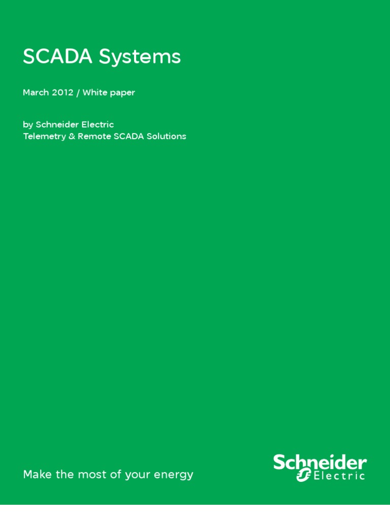 SCADA Systems: Make The Most of Your Energy | PDF