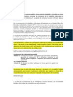 En Venezuela El Medio Ambiente para Su Conservación Es Respaldado y Defendido Por Varias Leyes