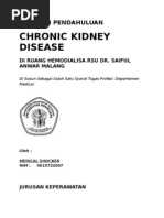 Download Laporan Pendahuluan Chronic Kidney Disease  CKD  by Anang Satrianto SN14558331 doc pdf