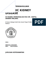 Laporan Pendahuluan Chronic Kidney Disease ( CKD )