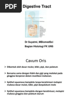 Histologi Sistem Digestivus 2013