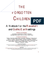 THE Orgotten Hildren: A Netbook For The and Settings