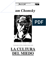 91374161 28628789 NOAM CHOMSKY La Cultura Del Miedo PDF