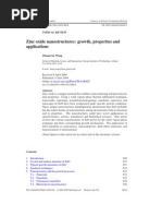 Download Reviewzinc Oxide Nano Structures Growth Properties by levent01 SN14559831 doc pdf