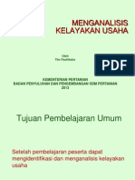 Menganalisis Kelayakan Usaha