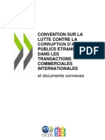 Convention Sur La Lutte Contre La Corruption D'agents Publics Etrangers Dans Les Transactions Commerciales Internationales