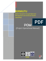 Bermutu: (Project Operational Manual)