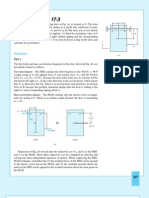 10-kg sliding door acceleration and forces with applied horizontal force